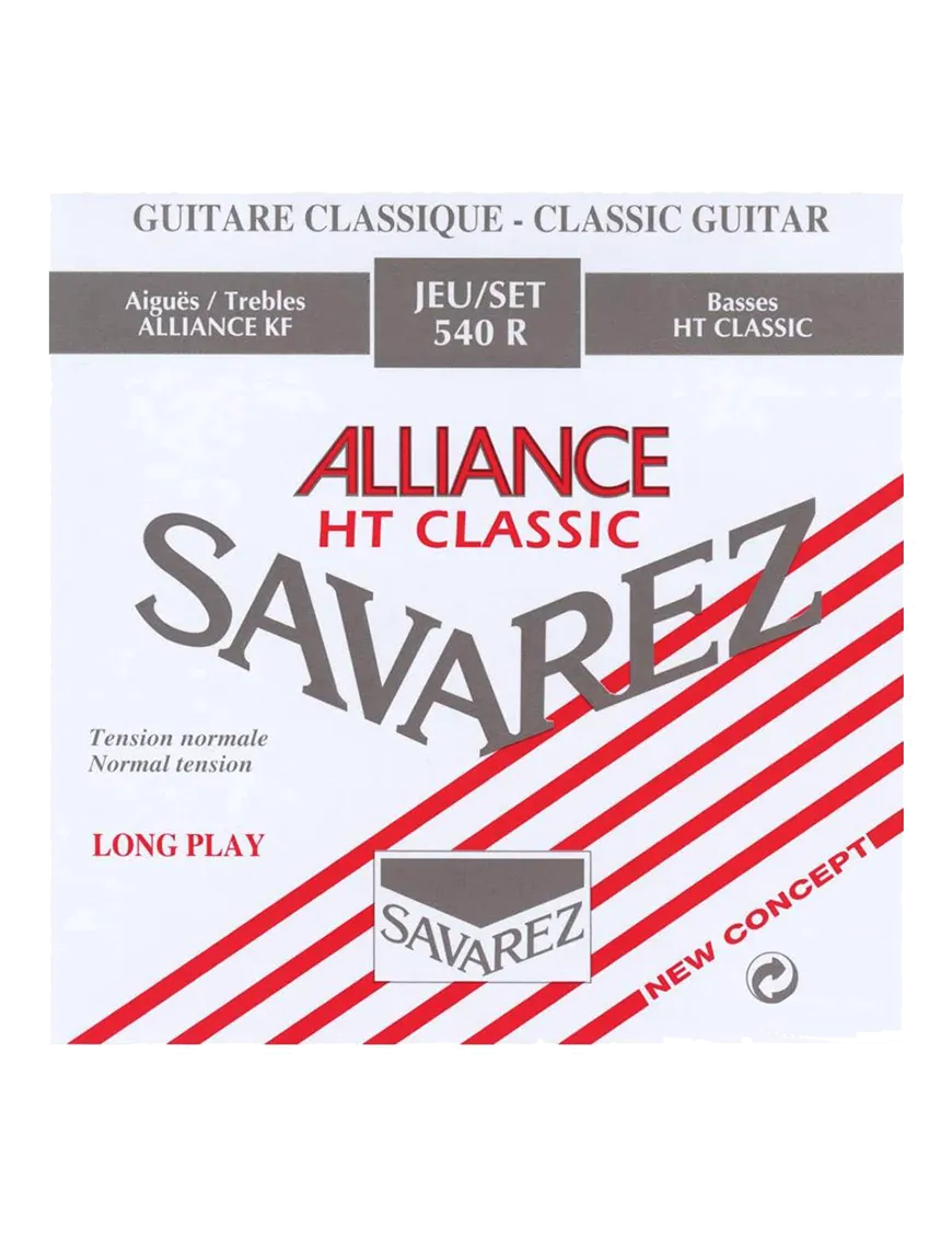 Set cuerdas Guitarra Nylon Savarez 540R