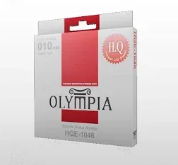 Set cuerdas Guitarra ElÈctrica 0.10 Olympia HQE-1046