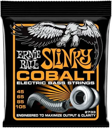 Set Cuerdas Bajo ElÈctrico Cobalto 4C 0.45 Ernie Ball 2733