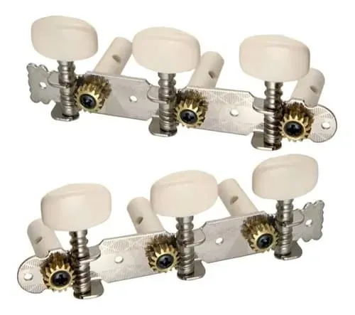 Clavijero Guitarra Clásica Buje Plástico Scorpion BL M2