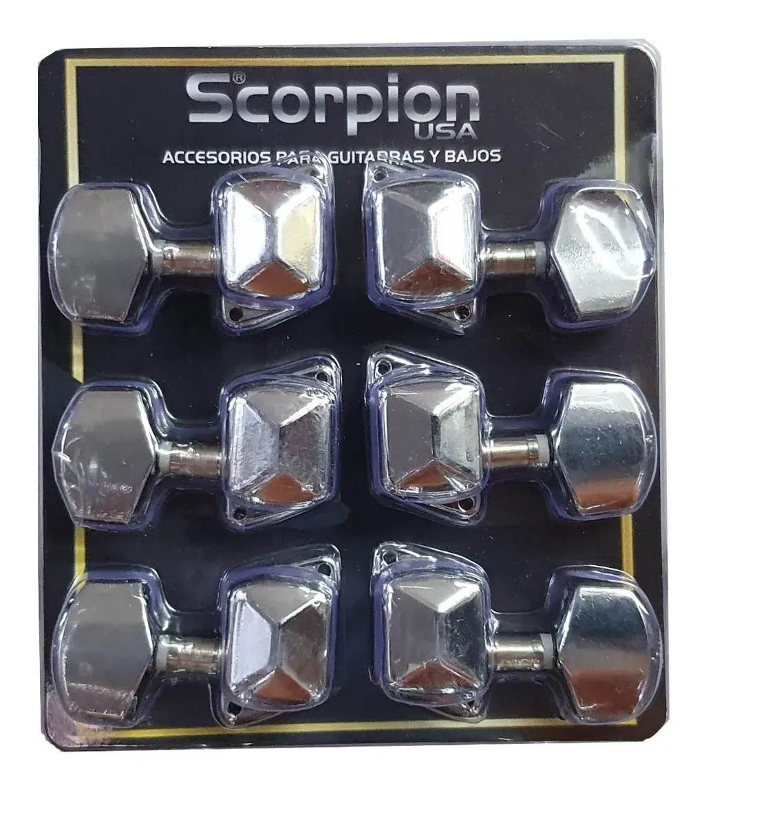 Clavijero Guitarra Acustica/Electrica 6C M-6008CR