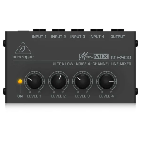 MX400 BERHINGER MIXER 4 CANALES