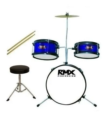 BATERIA 3 PIEZAS AZUL RMX RAD-2/BL