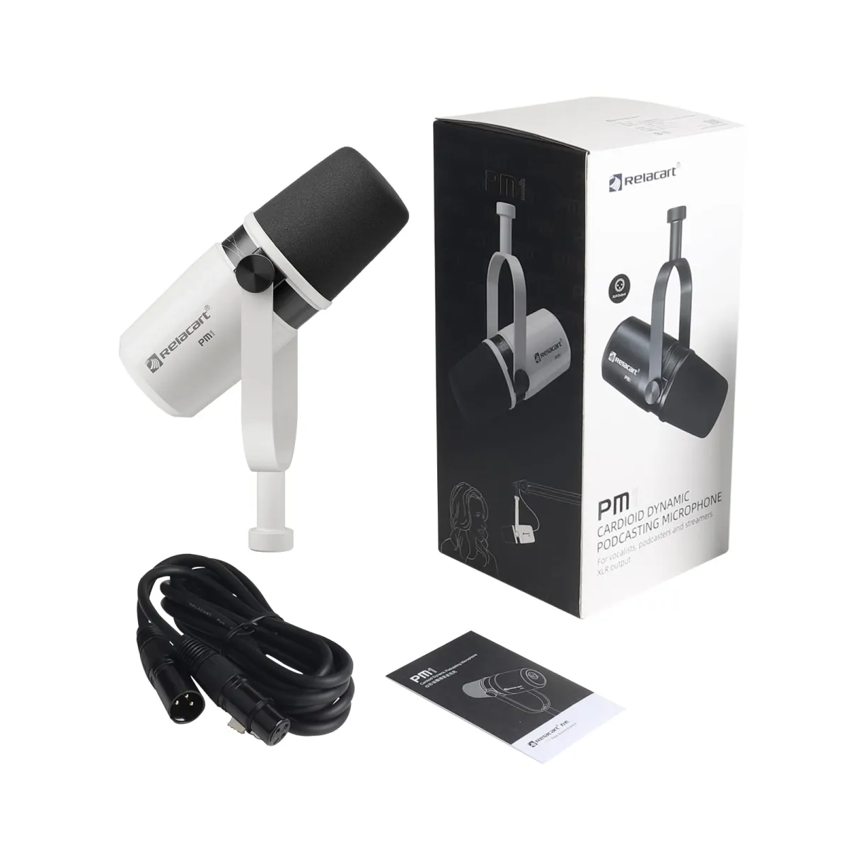 PM1 MICROFONO RELACART CARDIOID DYNAMIC